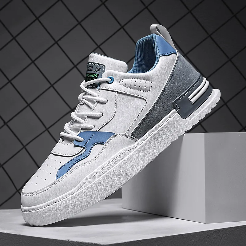 

Men Flat Shoes New Low Top Trend Sport Casual Shoes Male Breathable Chunky Sole Running Shoes Homme Lace Up Vulcanized Shoes