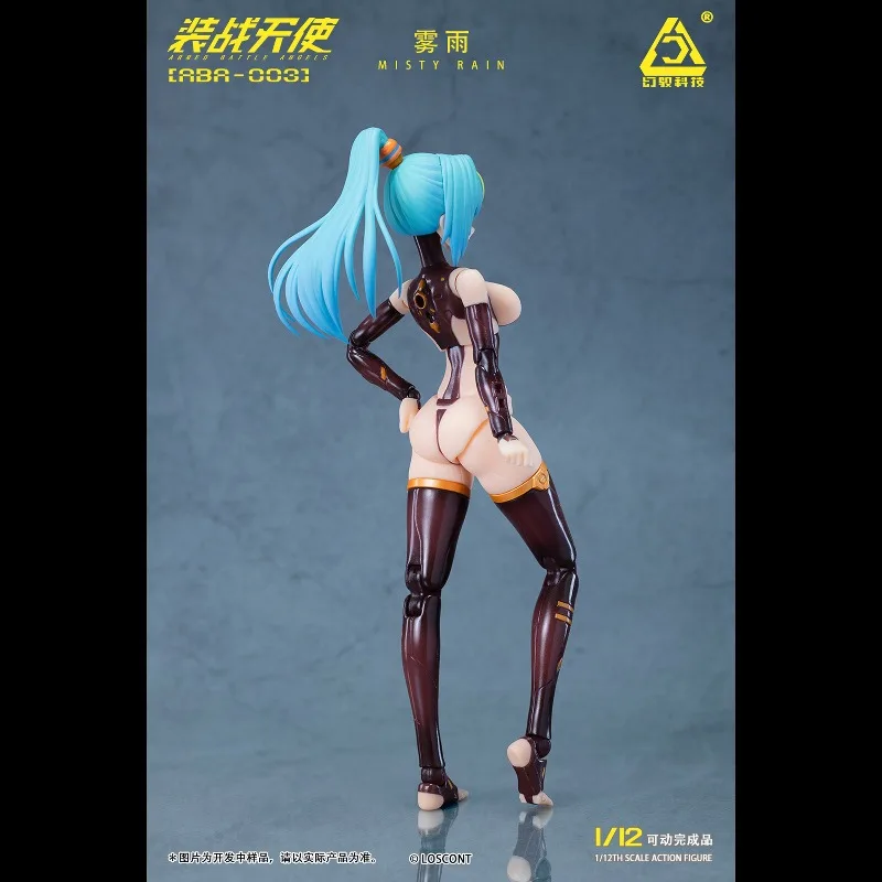 Фото В наличии: Фигурка аниме-персонажа Huanyu Technology LOSCONT ABA-003 Armed Battle Angels Misty Rain, масштаб 1/12, коллекционная модель, подарок №4