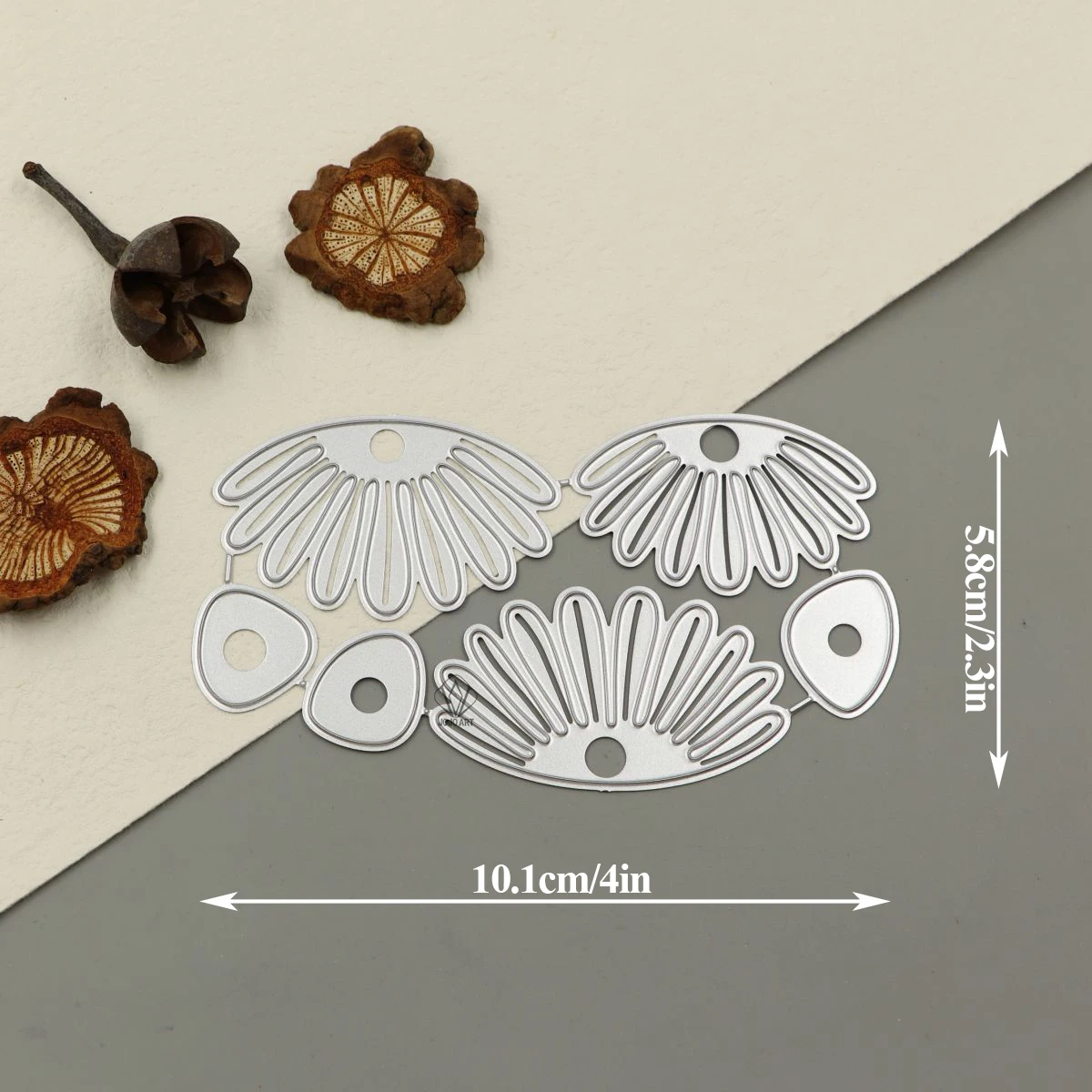 Металлические Вырубные штампы в виде цветка маргаритки для скрапбукинга альбом