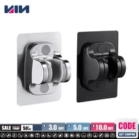 Self-Adhesive Shower arm Head Holder Adjustable Wall Mounted Fixed Base Plate Bracket for Home Bathroom Accessories