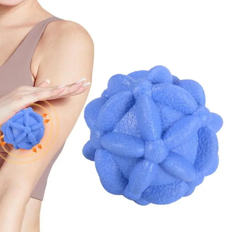

Hard Massage Ball Myofascial Massage Balls Flower Texture Fascia Ball Foot Massage For Targeted Foot Relief Muscle Soreness