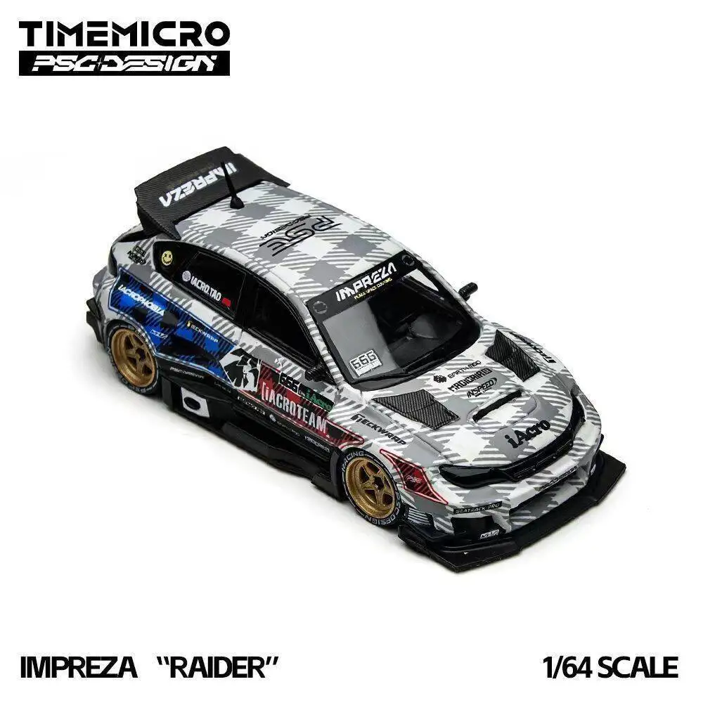 Фото Модель автомобиля Subaru Impreza IAcro из литого металла, масштаб 1:64, Diecast TM PSC №1