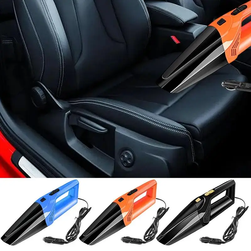 

Handheld Car Vacuum Cleaner Wired High Quality Car Vacuum Cleaner 9000pa Strong Suction Handheld Auto Vacuum Home & Car Dual Use