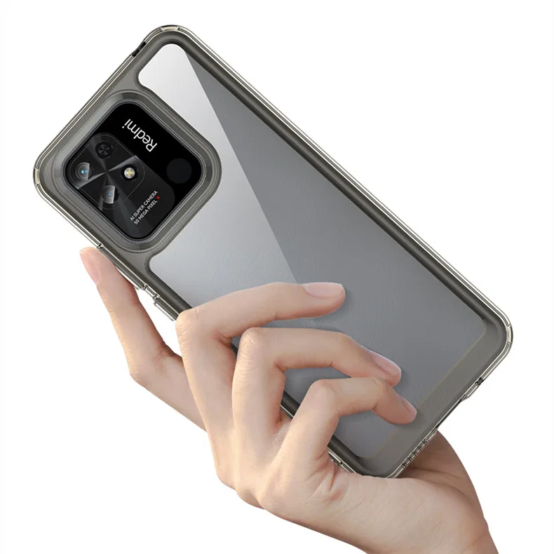 Прозрачный Акриловый чехол с защитой от падений для Xiaomi Redmi 10C Note 11 Pro 5G 11s Note11 Note11s