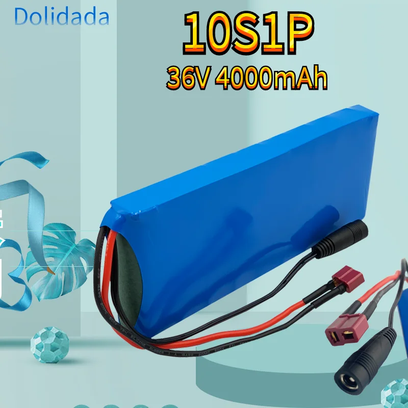 

36V Battery 10S1P 36V 4000mah 18650 Lithium Ion Battery Pack Ebike Electric Car Bicycle Scooter Belt 20A BMS 500W
