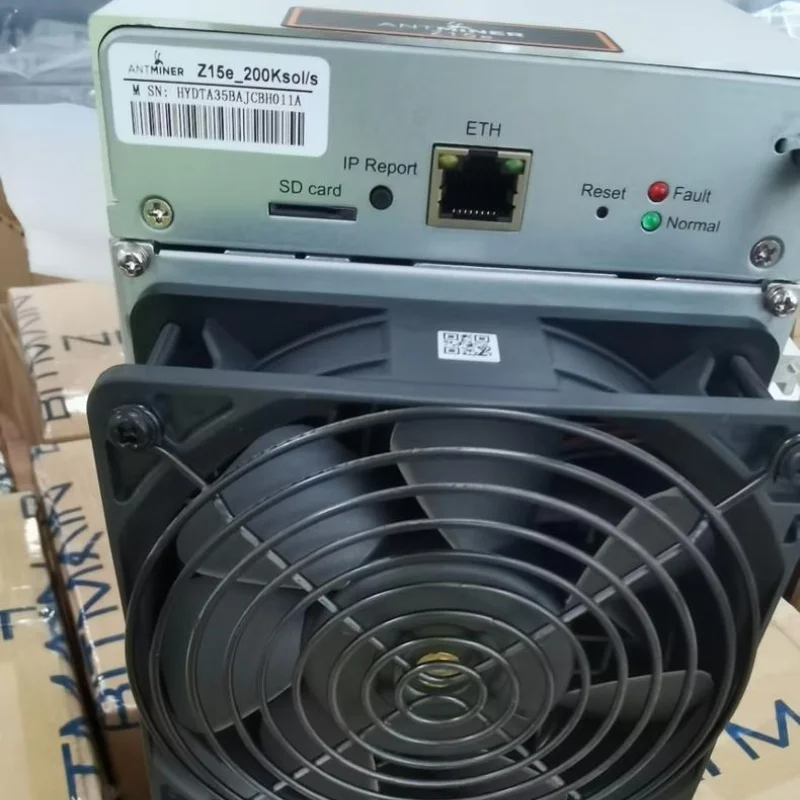 

Z15e 200K Mining Machine Shipped after Testing Brand New