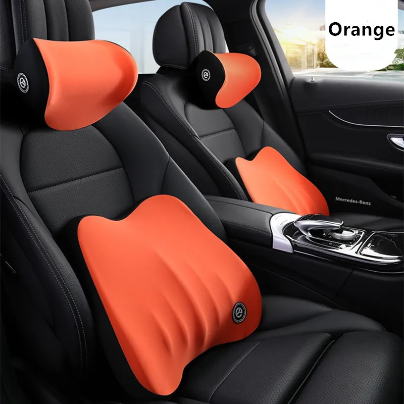 

Подушка на шею автомобильная универсальная, подушка из пены с эффектом памяти для поддержки спины, подходит для путешествий, дома и офиса