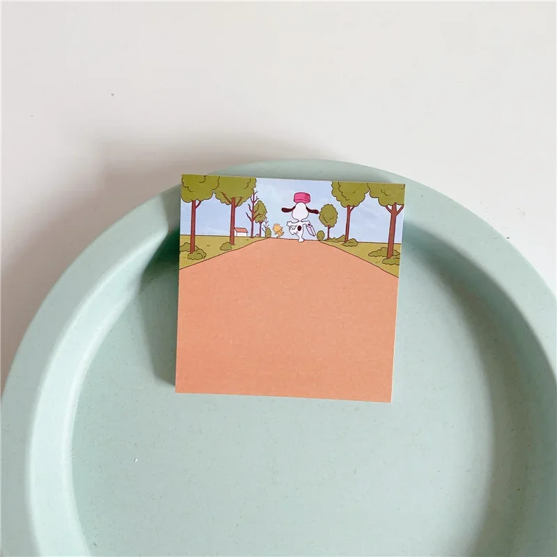 

Минисо блокнот с вкладками Снупи