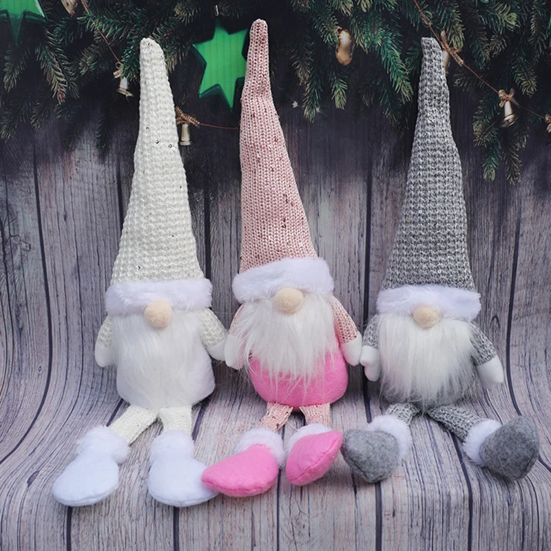 

Gnome Doll Christmas Decorations Faceless Santa Claus Dwarf For Home Cristmas Party Ornament Xmas Navidad Natal New Year 2023