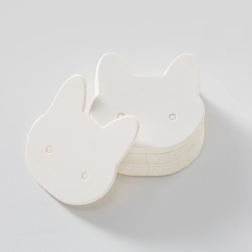 

50 шт., коричневая кошачья открытка, пустая крафт-бумага, ценники, сделай сам, ювелирные изделия, серьги, ожерелье, дисплей, картонная упаковка, мелкий бизнес, оптовая продажа