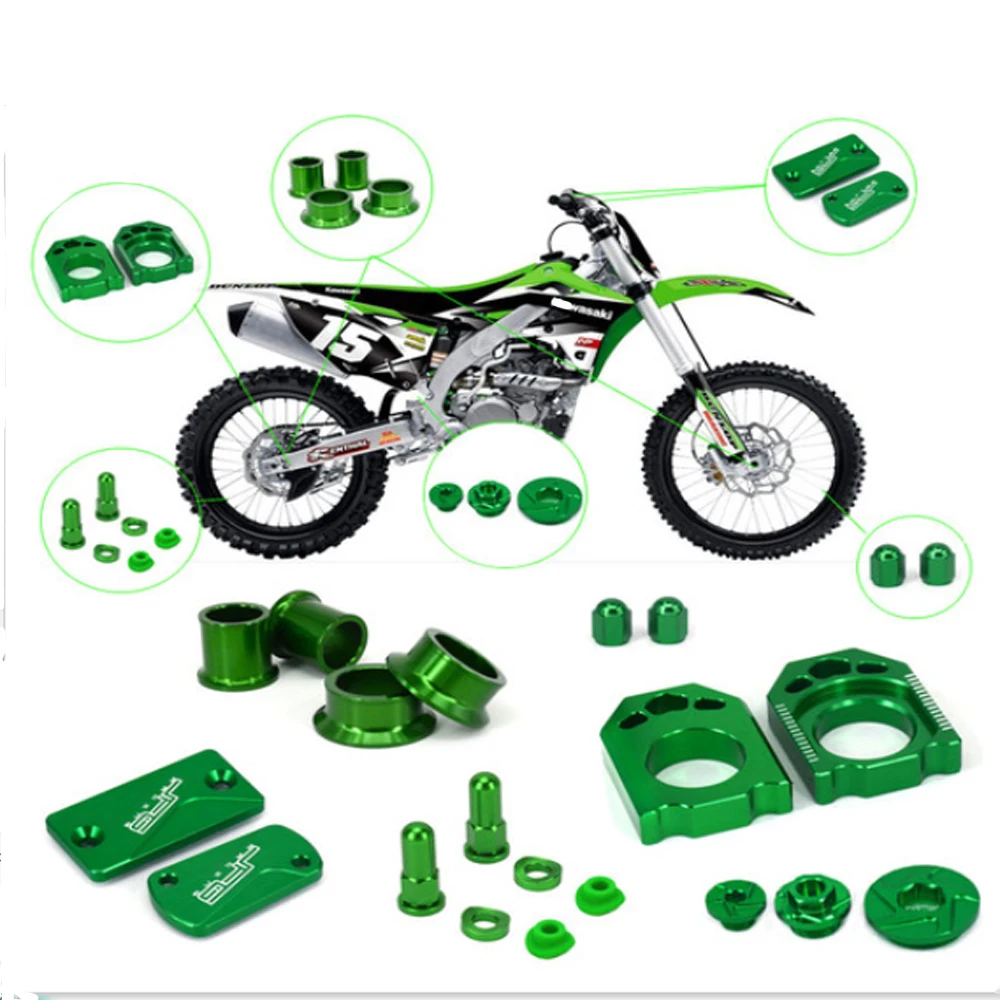 Набор крышек для резервуара тормозной муфты мотоцикла CNC YAMAHA HONDA SUZUKI KTM YZ125 YZ250 RMZ250