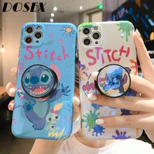 Cartoon Stitch Blu Ray Phone Cover Case For Iphone 13 12 Pro Max 7 8 Plus X Xr Xs Case Protective Luxury With Holder Women Men