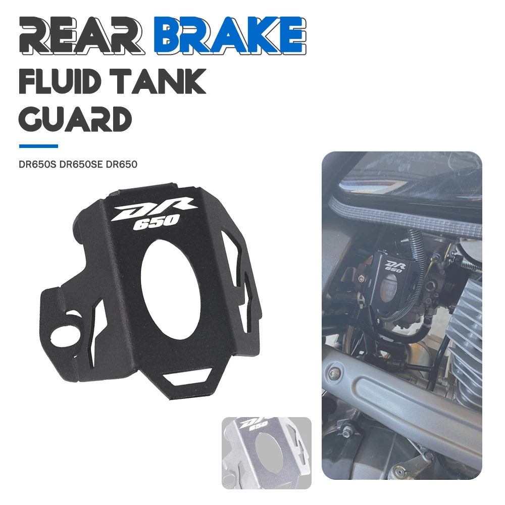 

DR650 Rear Brake Fluid Tank Guard FOR SUZUKI DR650S DR650SE SE DR 650S 1996 - 2018 2019 2020 2021 2022 2023 DR 650 S DR 650 SE