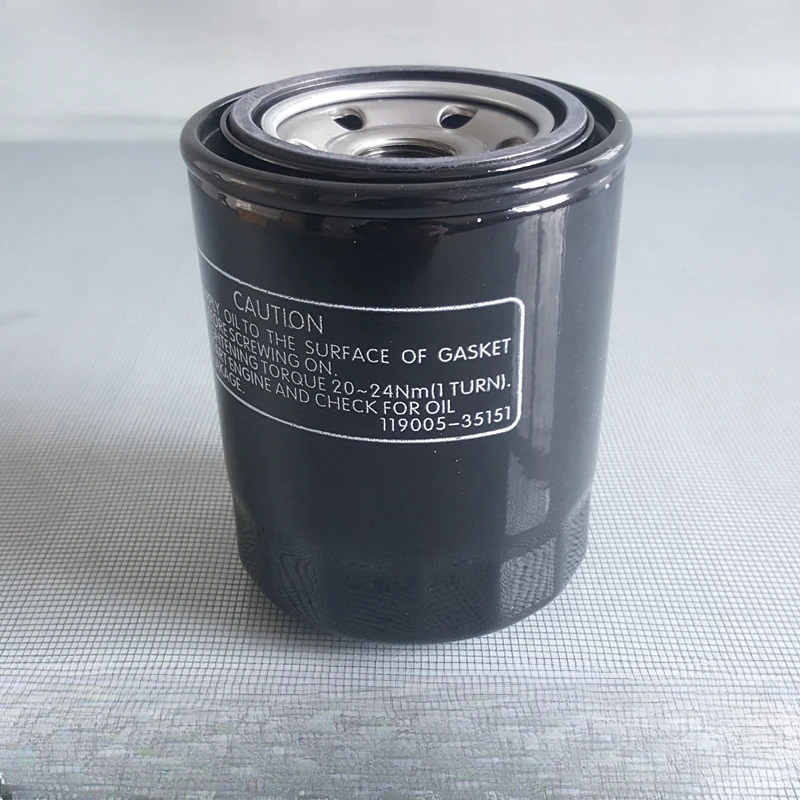 Подходит для экскаватора 119005-35151 Yangma 4TNV88 94 98 масляный фильтр двигателя 129150-35152