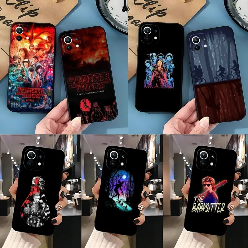 

Stranger Things Phone Case For Xiaomi Note 10Pro POCOF3 X3 GT M3 M4Pro X4Pro Redmi Note 11 11T 11s 10 Pro Plus POCO X3Pro NFC