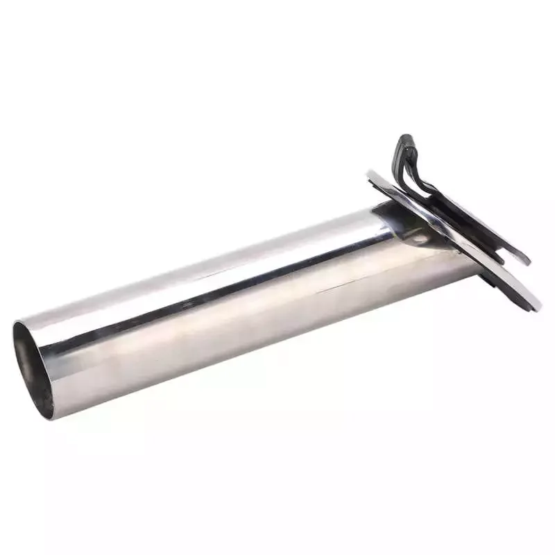 Rod Holder Replacement 9.65in Heavy Duty Rod Holders Corrosion Resistant Polished with PVC Cap for Salty Water for Yacht