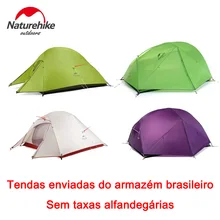 Naturehike 클라우드 업 몽가 스타 리버 2 인용 캠핑 텐트, 초경량 배낭 텐트, 하이킹 여행 텐트, 무료 매트 포함