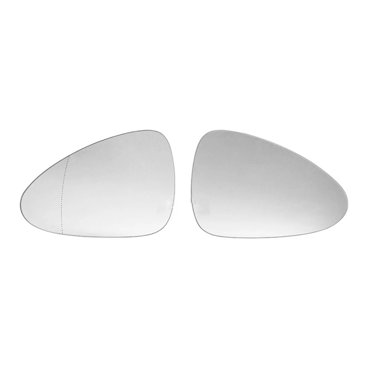 

2Pcs Door Wing Side Mirror Glass Heated with Backing Plate for -Porsche Panamera 2010-2016 97073103505 97073103809 L+R