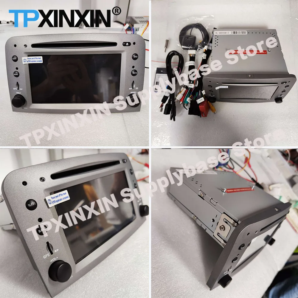 Интеллектуальная система автомобильного радио с экраном Android для Alfa Romeo 147 2005 2006