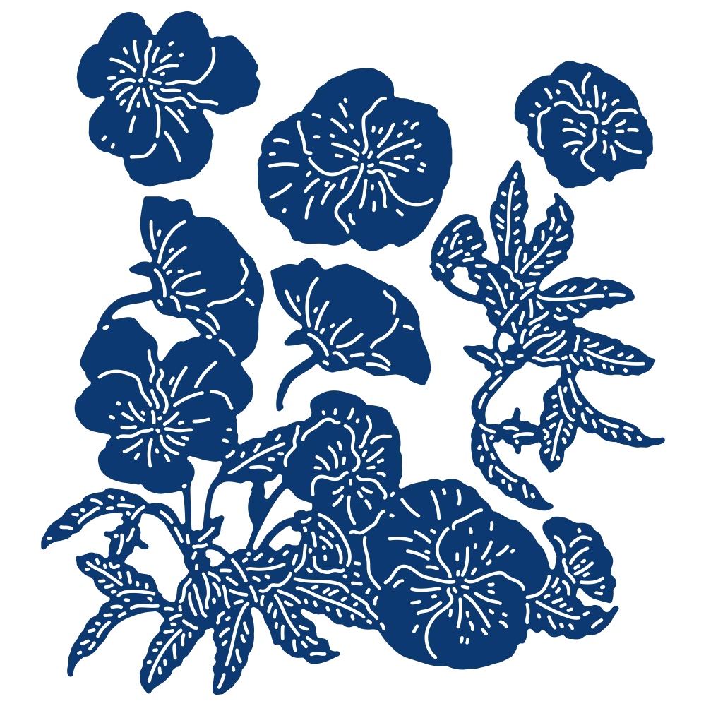 

A Floral Phantasm Metal Cutting Dies Scrapbook Diary Decoration Stencil Embossing Template Diy Greeting Card Handmade