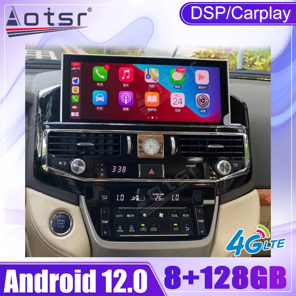 360 панорамный Carplay 8G + 128G Android 12,0 автомобильный навигатор DVD-плеер GPS стерео радио для 2008 - 2020Toyota Land Cruiser LC200 360 панорамный Carplay 8G + 128G Android 12,0 автомобильный навигатор DVD-плеер GPS стерео радио для 2008 - 2020Toyota Land Cruiser LC200