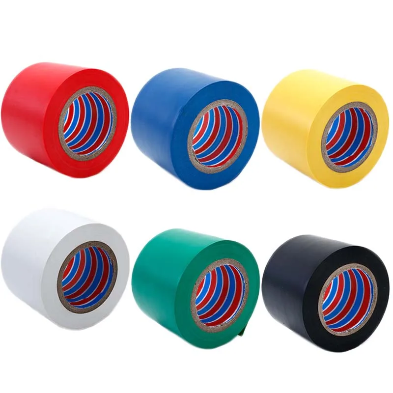 

50mmX20m PVC Electrical Tape Waterproof Flame Retardent Insulation Insulating Adhesive Tape Cable Harness Wiring Loom Tape