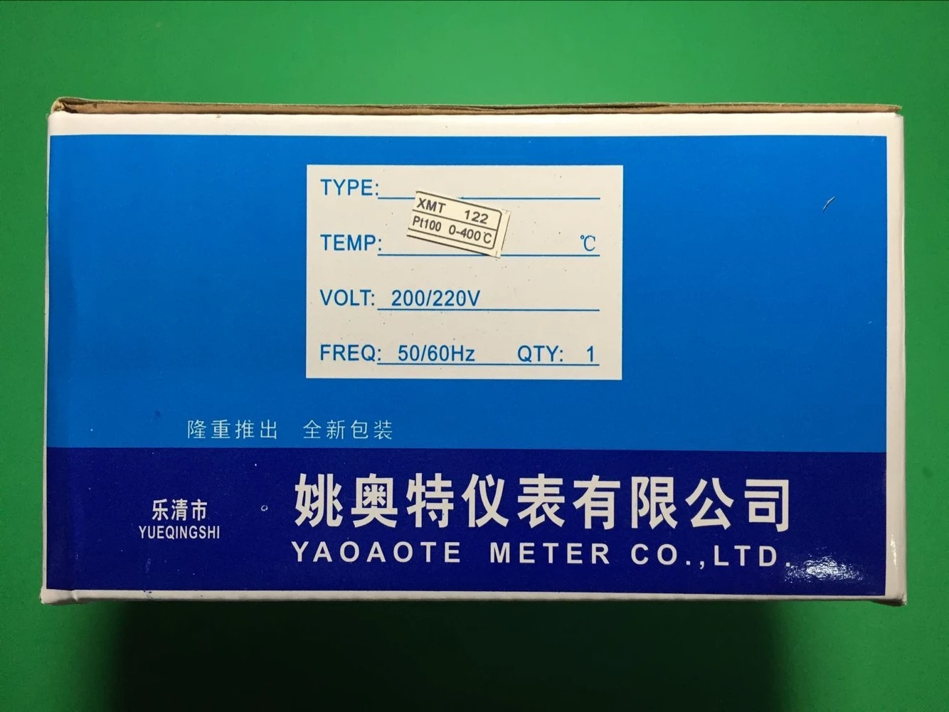 SHEYAO Yueqing Yao Aote instrument double knob digital display regulator XMT-121 122 She thermostat