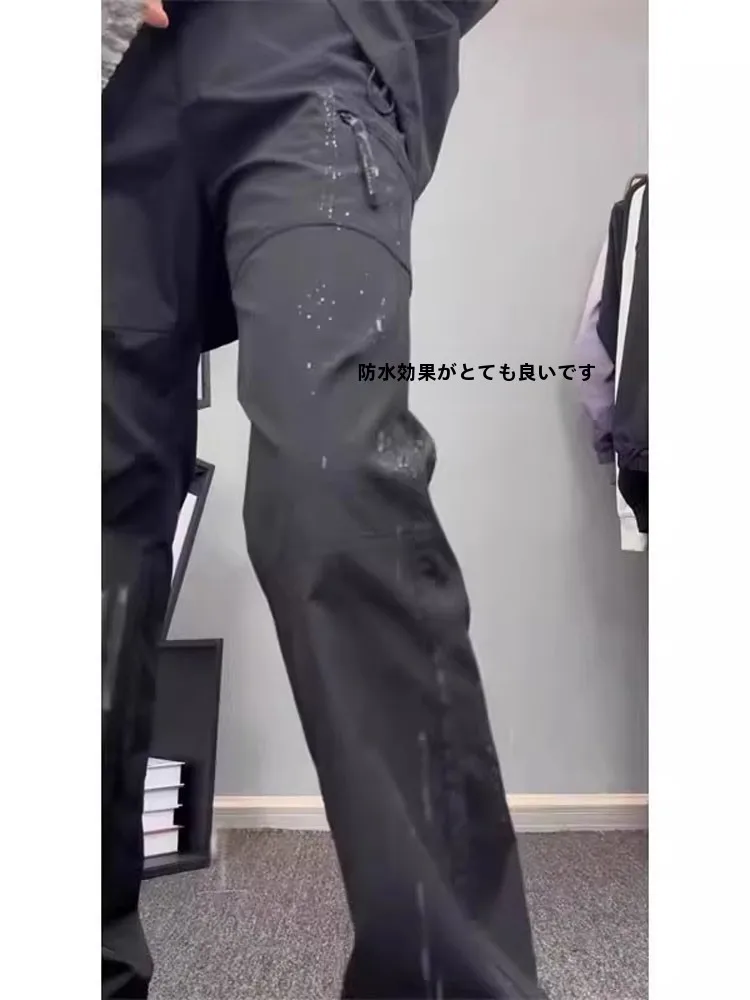 Водонепроницаемые брюки Storm с бархатом мужские тактические на молнии сбоку для