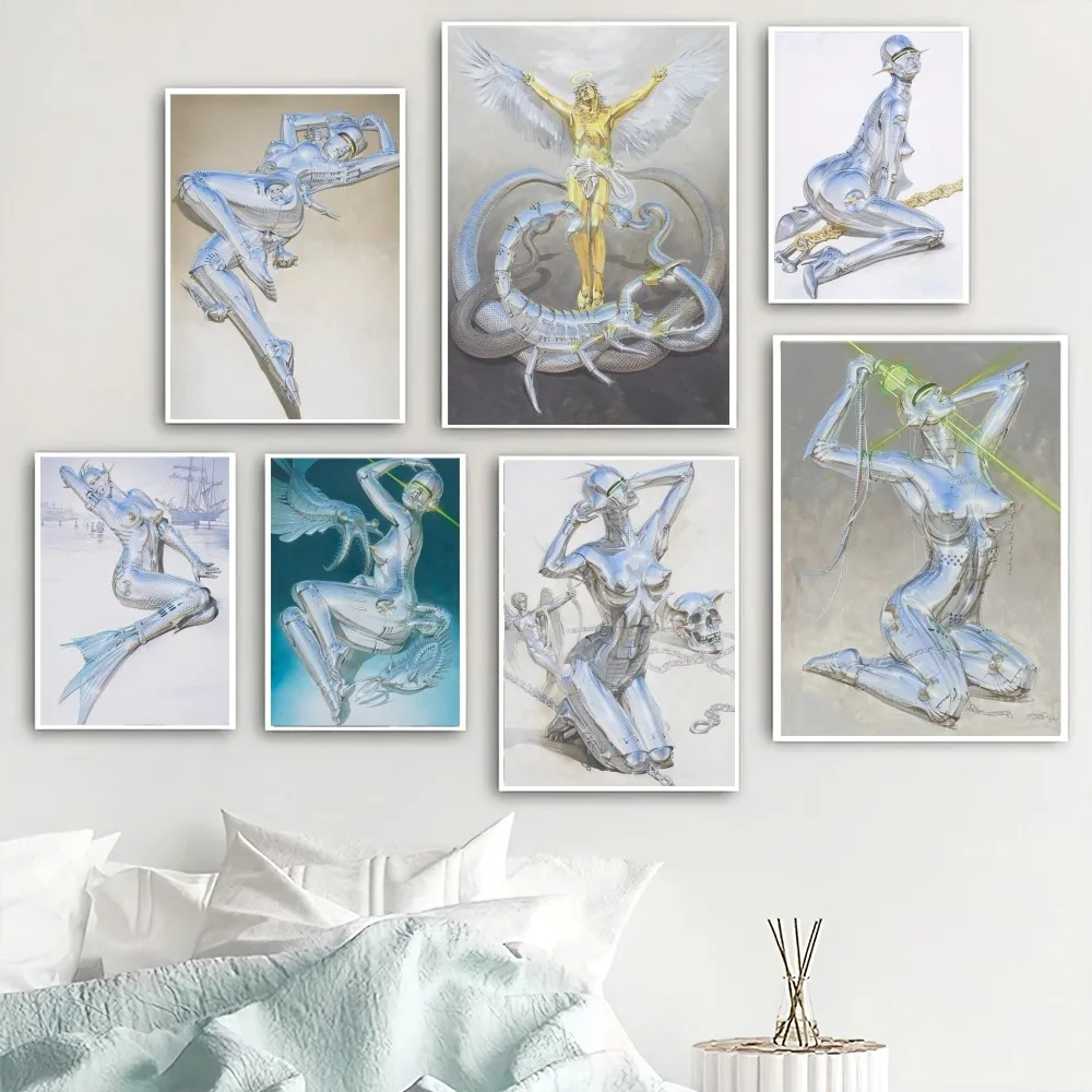 Art H-Hajime Cool S-Sorayamas Poster Home Room Decor Livingroom Bedroom Aesthetic Wall Painting Stickers