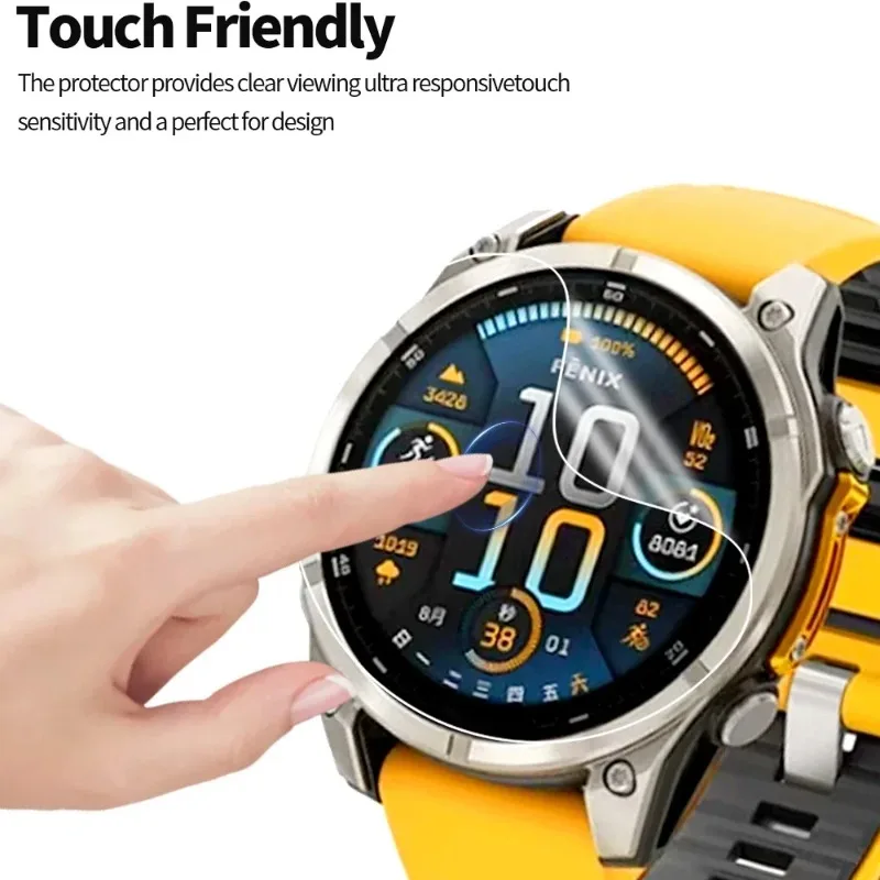 Защитная гидрогелевая пленка для экрана Garmin Fenix 8 51/47/43 мм HD