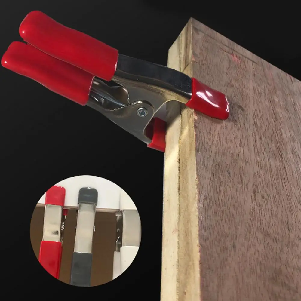 Пружинный зажим Профессиональный бульдог нескользящий из высокоуглеродистой