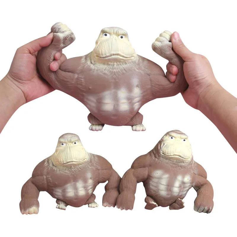 

Decompression Toy Orangutan Pinch Squishy Toys Slow Down Rebound Decompress Vent Relieve Boredom Gifts for Boys and Girls