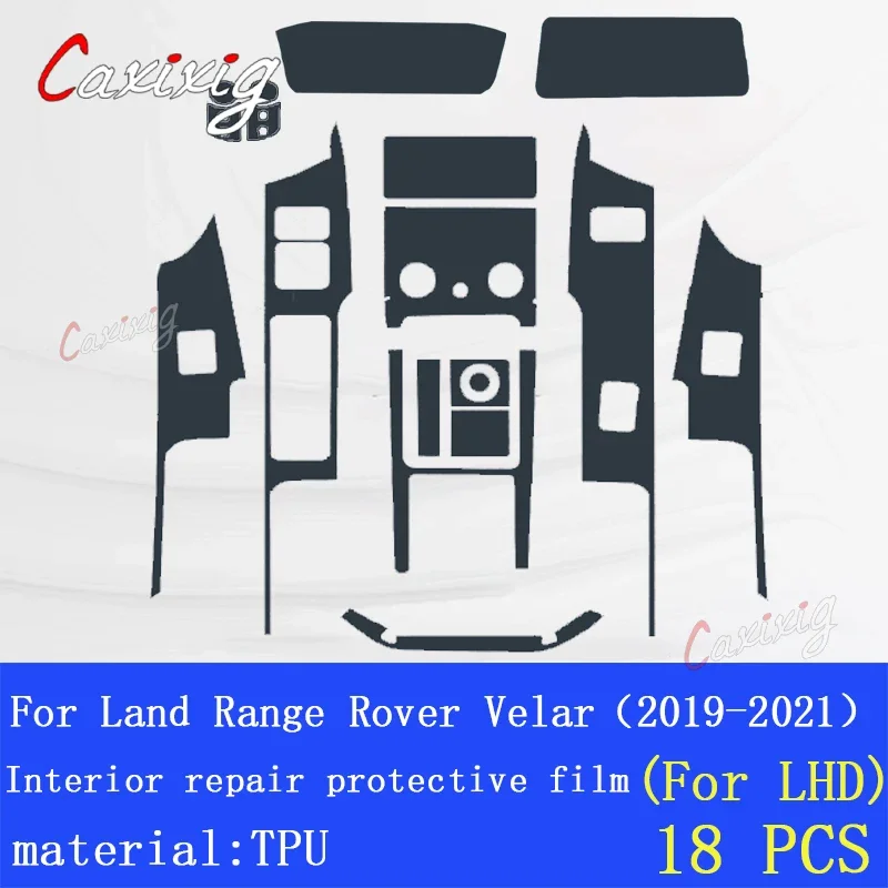 

Для Land Range Rover Velar 2019-2021автомобильная интерьерная центральная консоль прозрачная фотопленка с защитой от царапин аксессуары для ремонта
