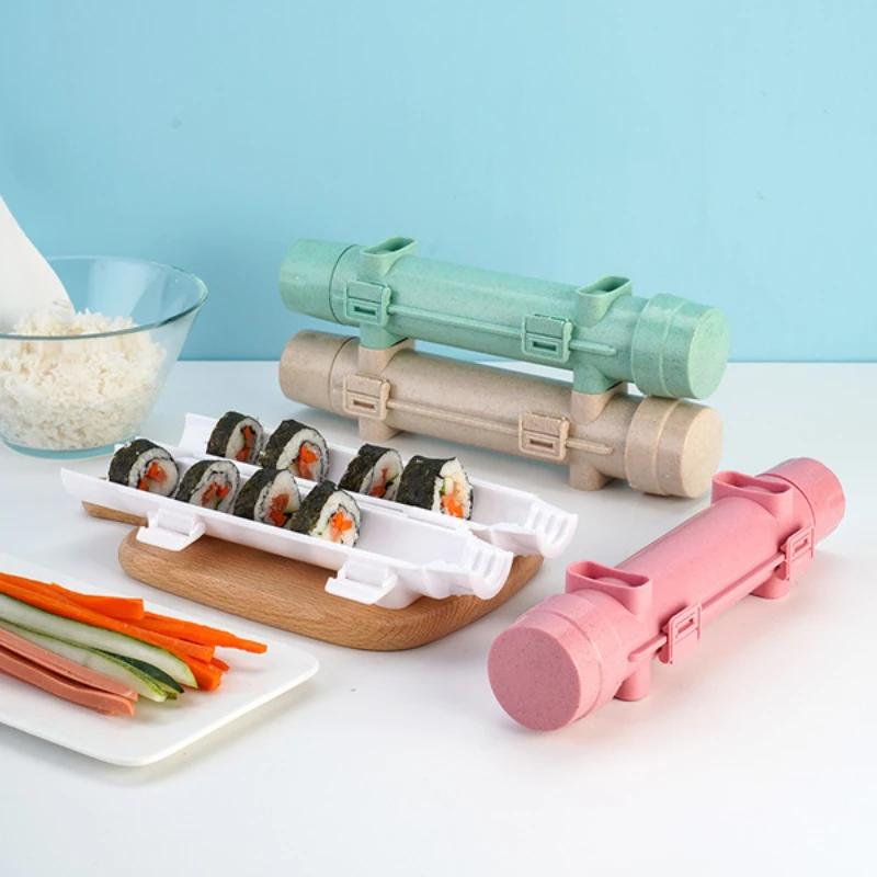 

Sushi Maker Roller Rice Mold Bazooka Vegetable Meat Rolling Tool DIY Sushi Making Machine Kitchen Accessories Sushi Tool