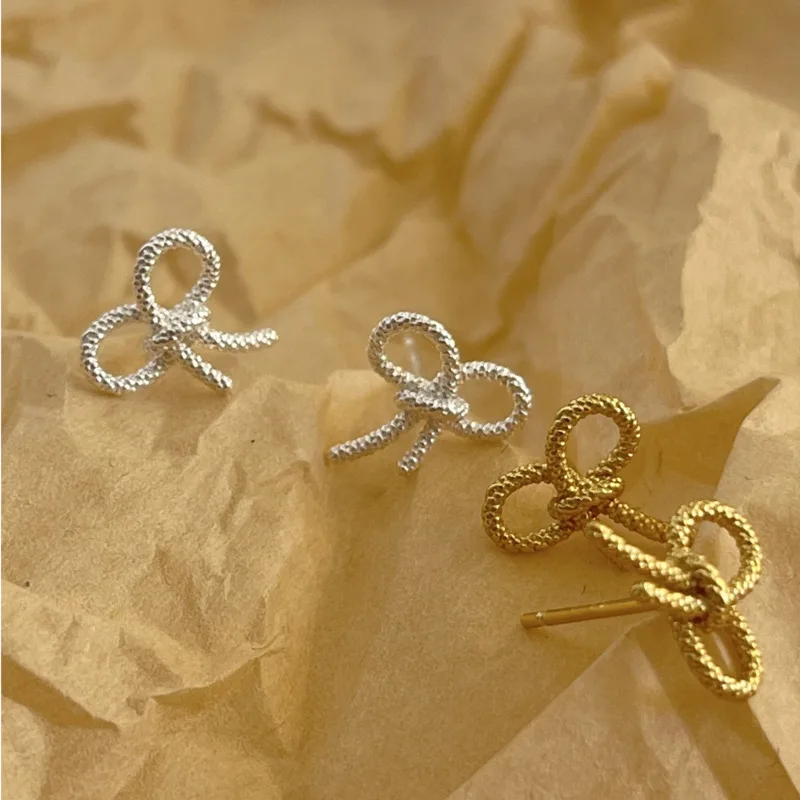 

S'STEEL Sterling Silver 925 Earings Ear Studs Earrings For Women 2023 Luxury Gold Minimalist Designer Engagement Fine Jewellery