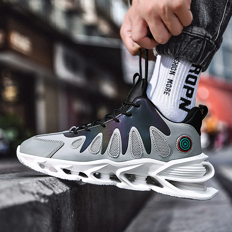 Мужская обувь высокого качества мужские кроссовки дышащая модная повседневная