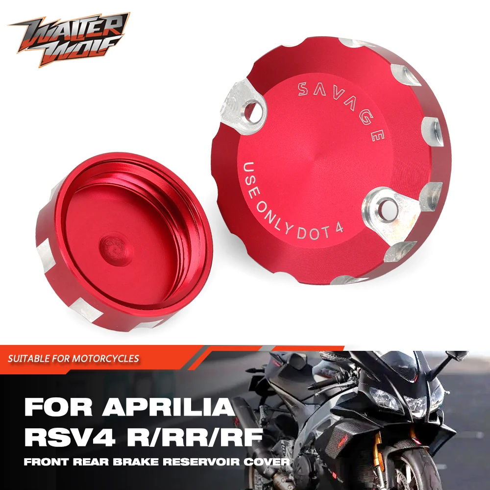 

Front Rear Brake Fluid Reservoir Cap For APRILIA RS 660 RS660 RSV4 R/RR/RF TUONO V4 1100/RR/Factory Motorcycle Oil Pump Cover