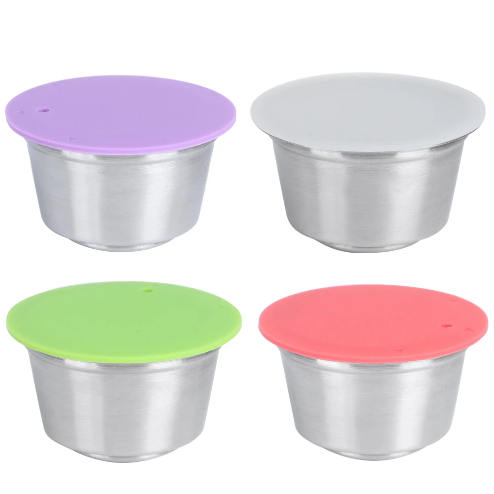 Кофейная капсула из нержавеющей стали зеркальная кофейная чашка подходит для