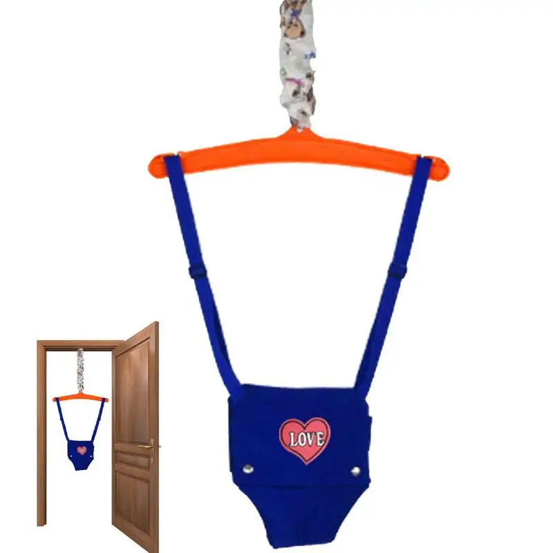 Bounce Swing With Adjustable Strap For Toddler Standing Door Exerciser Walking Harness Function Fun Activities
