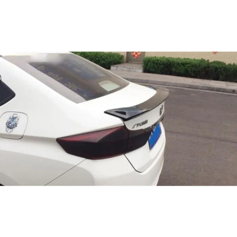 Задняя Крышка багажника автомобиля спойлер крыло для Honda City 2015 - 2018 АБС-пластик