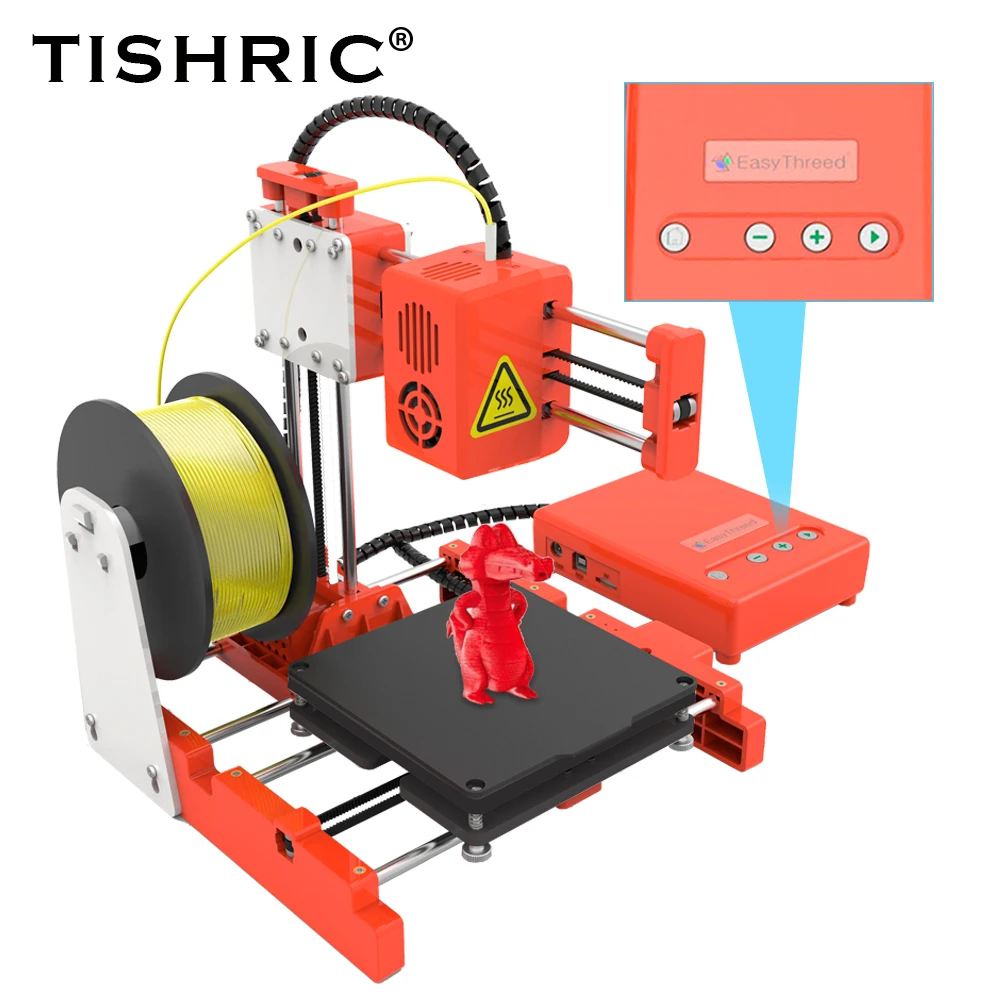 

TISHRIC Easythreed 3D Printer X1 DIY Smart Printer for Children Self Developed Modeling 3D Printer For Easyware Simplify3D