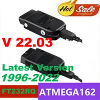 2022 hotsale vagcom 22 3 obd2 scanner hex v2 vag com 21 9 for vw audi skoda seat atmega162 multi language vcds hex v2