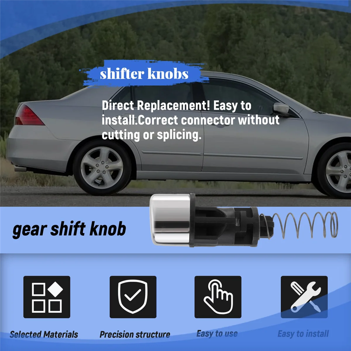 Набор для ремонта кнопки переключения передач и пружины 54132-S84-A81ZA Honda Accord 1998-2002 2.3L