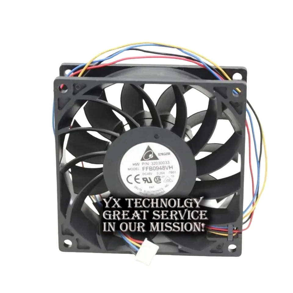FFB0948VH 92*92*25 мм 90 9225 48 В 0.26A PWM контроль скорости воздушный объемный охлаждающий