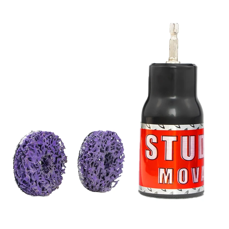 

Инструмент для удаления ржавчины с 2 шт. дисков 1/2 дюйма, быстрая и легкая очистка