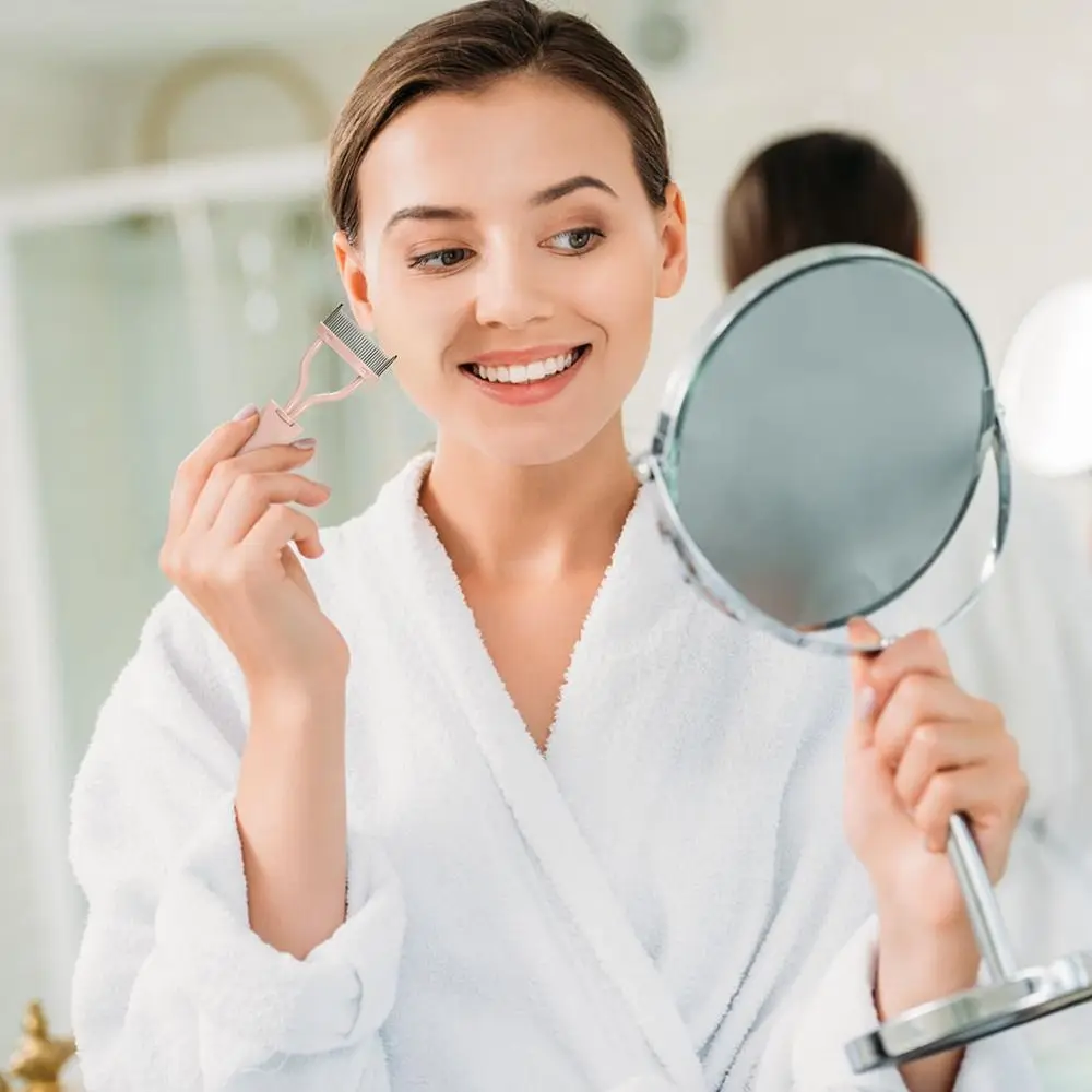 Расческа-сепаратор для ресниц портативный универсальный аппликатор нанесения