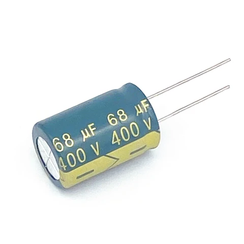 Алюминиевый электролитический конденсатор 400V68UF 68UF 400V, высокочастотный 16*25 мм, 2 шт.