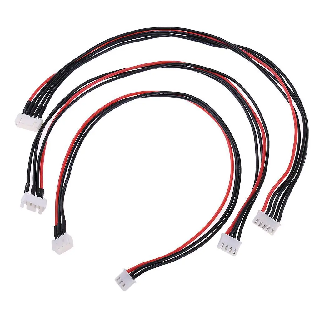 

2S 3S 4S Balance Wire 0cm Connector Adapter Plug for RC Car Battery
