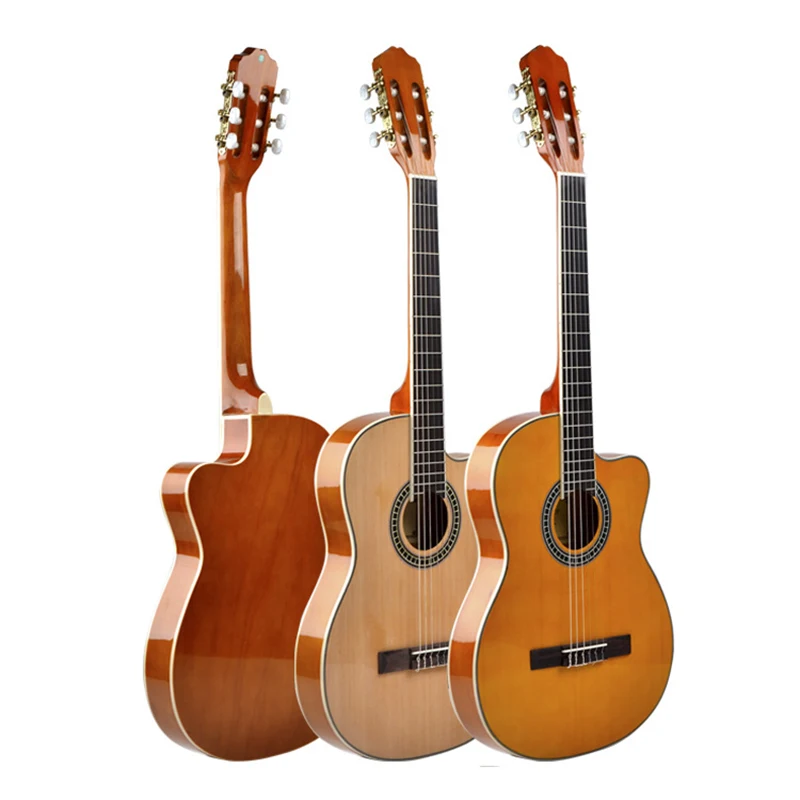 

Musical High Quality Guitar Classical Beginners Spanish Professional Guitar Jazz Bass Travel Custom Violao Instruments OA50JT