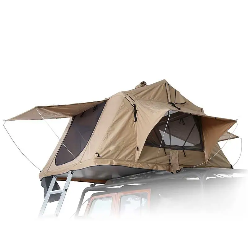 Side Curtain Aluminum Roof Tent Top Outdoor Camping